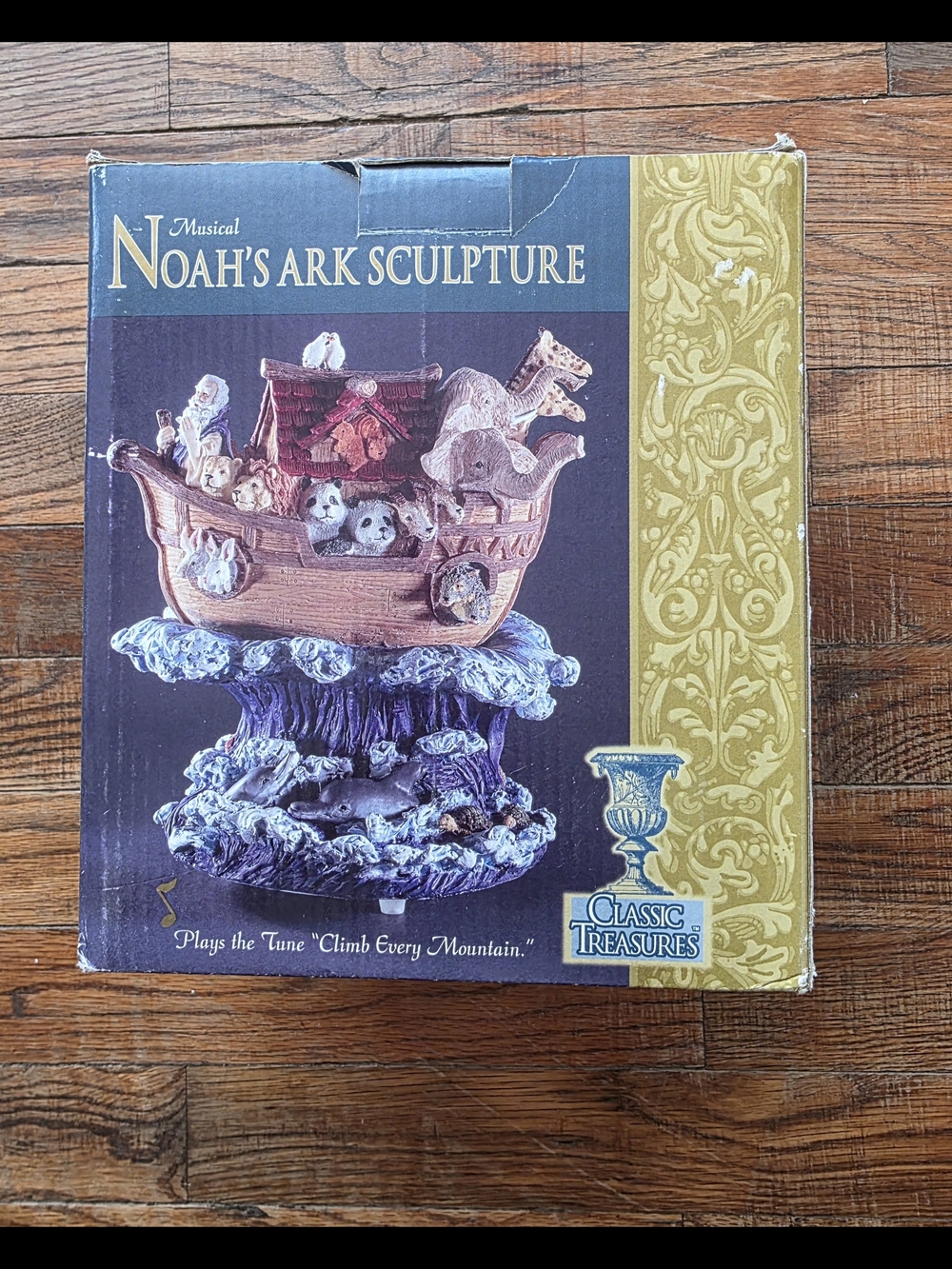 Classic Treasures Noah's Ark Decorative Sculpture - Multicolor